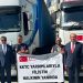 KKTC’den Gazze’ye insani yardım taşıyan 2 tır gönderildi
