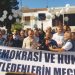 Sendikalar eylem yaptı