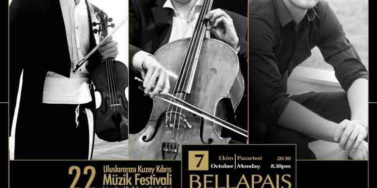 Uluslararası Kuzey Kıbrıs Müzik Festivali, Piyano Trio konseri ile devam edecek