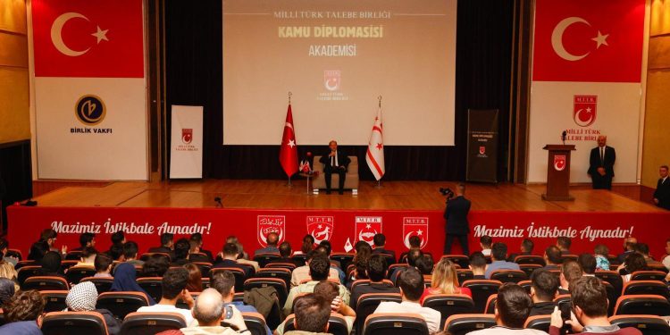 Cumhurbaşkanı Tatar, Kamu Diplomasisi Akademisi’nde konuşma yaptı