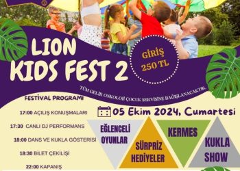 Lion Kids Fest’in ikincisi 5 Ekim’de