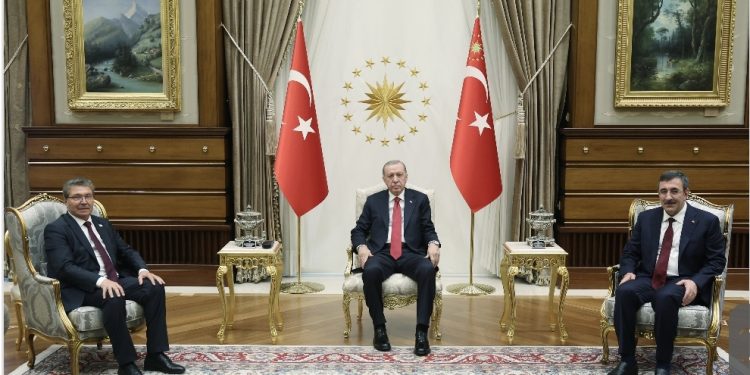 Başbakan Üstel, TC Cumhurbaşkanı Erdoğan’la görüştü