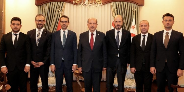 Cumhurbaşkanı Tatar ,TOKİ heyetini kabul etti