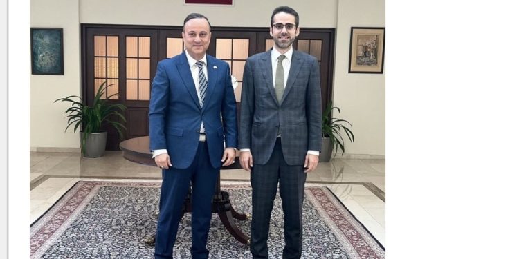 İngiltere KTTOB Başkanı Yaşarata, Büyükelçi Serim’i ziyaret etti