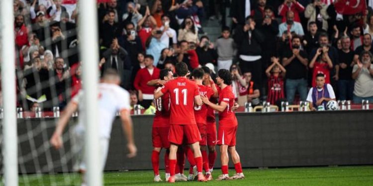 A Milliler Karadağ'ı mağlup etti