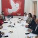 Erhürman başkanlığındaki CTP heyeti TDP’yi ziyaret etti