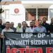 Kamuda örgütlü 8 sendika Cumhuriyet Meclisi önünde basın açıklaması yaptı