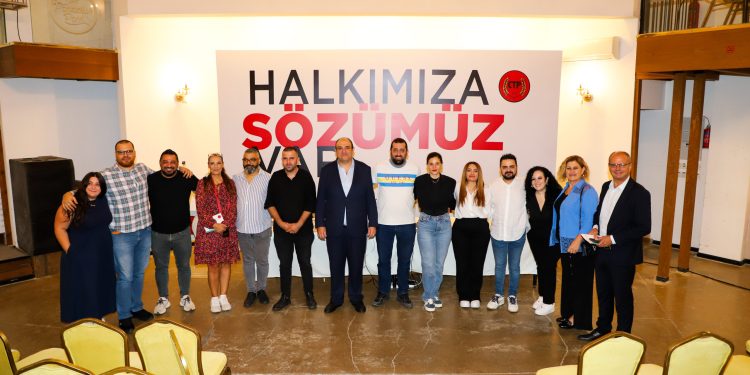 CTP Lefkoşa İlçesi yönetim kurulu görev dağılımını yaptı. Başkan Devrim Barçın oldu