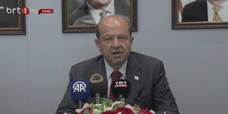Cumhurbaşkanı Tatar:Bir müzakere zemini ancak egemenlik hakkımızın teslim edilmesiyle gerçekleşebilir