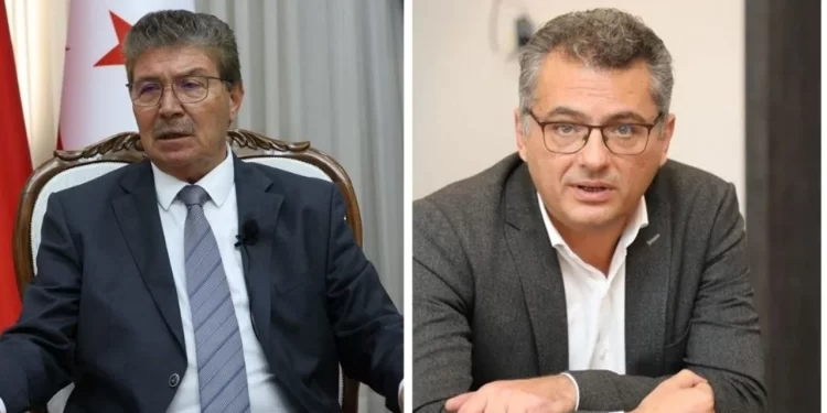 Başbakan ve UBP Genel Başkanı Üstel ile CTP Genel Başkanı Erhürman Meclis’te bir araya geldi