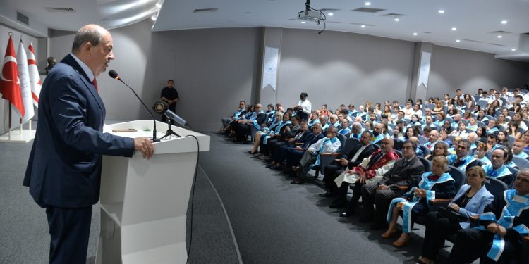 Girne Üniversitesi’nde 2024-2025 akademik yılı açılış töreni Cumhurbaşkanı Tatar’ın katılımı ile gerçekleştirildi