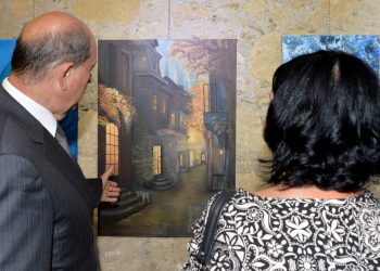 Cumhurbaşkanı Tatar, ‘Paylaşınca Çoğalır’ sergisinin açılışına katıldı