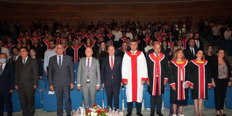 Cumhurbaşkanı Tatar, ODTÜ Kuzey Kıbrıs Kampüsü Akademik Yılı’nın açılış törenine katıldı