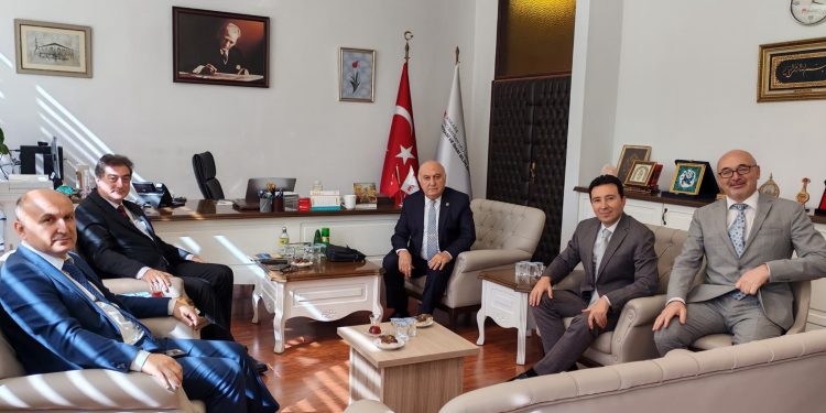 GAÜ Rektörü Prof. Yurtsever’nin Ankara temasları…