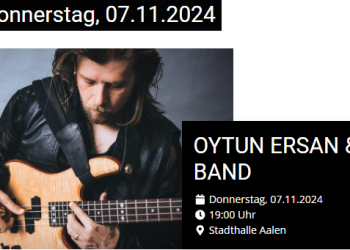 Oytun Ersan aldığı davet üzerine, Leverkusen Jazz Festivali’ne katılacak