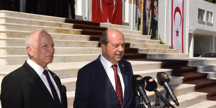 Tatar: “Kıbrıs konusunda yeni süreç mutlak surette Kıbrıs Türk halkının egemen eşitliğinin ve eşit uluslararası statüsünün teyidiyle başlayabilir”
