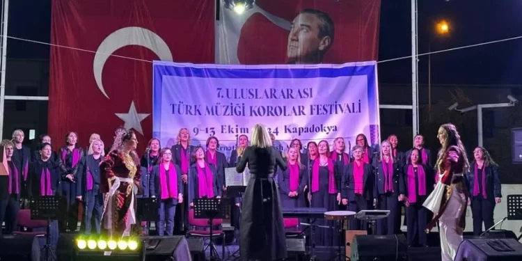 MAKAMER Kadınlar Korosu Kapadokya’da sahne aldı