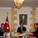Cumhurbaşkanı Tatar, Meclis’te temsil edilen siyasi partilerin başkanlarıyla görüşüyor
