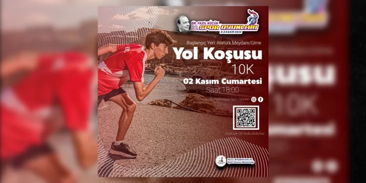 22. Dr. Fazıl Küçük Spor Oyunları 2-3 Kasım’da yapılacak… Yol Koşusu için kayıtlar başladı