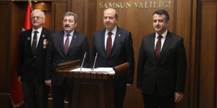 Tatar Samsun’da konuştu:Artık Kıbrıs’ta federasyon meselesi kapanmıştır