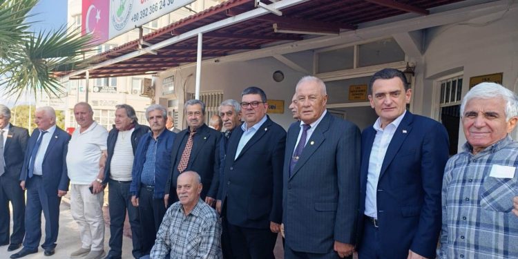 İçişleri Bakanı Oğuz ile Maliye Bakanı Berova Gazimağusa’da gazilerle bir araya geldi
