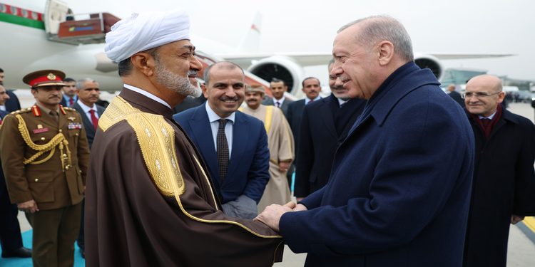 Türkiye Cumhurbaşkanı Erdoğan ve Umman Sultanı Bin Tarık ortak basın toplantısı düzenledi