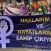 Lefkoşa’da kadına yönelik şiddete karşı yürüyüş yapıldı