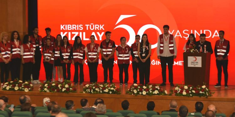 Kıbrıs Türk Kızılayı’nın 50. kuruluş yıl dönümü kutlandı