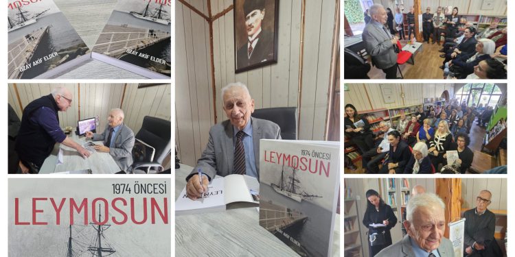 “1974 Öncesi Leymosun” adlı kitabın imza ve tanıtım günü etkinliği Girne’de gerçekleştirildi