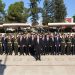 Atatürk Anıtı önünde tören