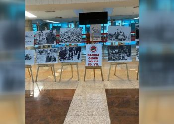 Barış Harekatı’nın 50. Yıldönümü dolayısıyla Ankara Esenboğa Havalimanı’nda  sergi açıldı