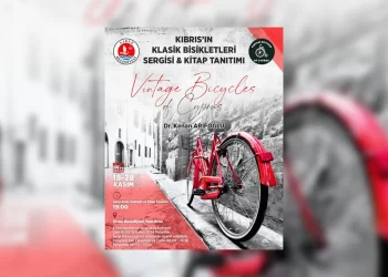 “Kıbrıs’ın Klasik Bisikletleri” sergisi ve kitap tanıtımı 18 Kasım’da Girne’de…
