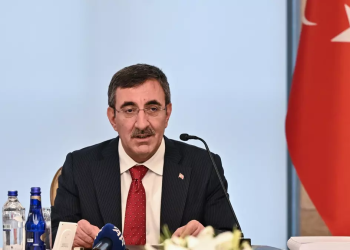 TC Cumhurbaşkanı Yardımcısı Yılmaz, Türkiye Coğrafi Bilgi Sistemi Kurulu Toplantısı’nda konuştu