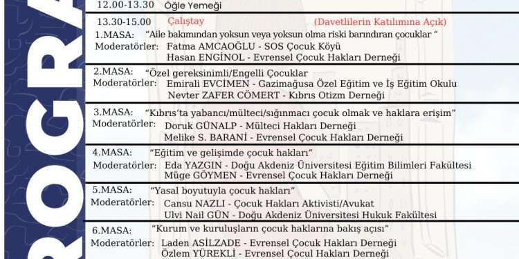 DAÜ’de “Üniversiteli Gözünden Kıbrıs’ta Çocuk Hakları Çalıştayı” düzenleniyor