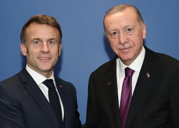 Türkiye Cumhurbaşkanı Erdoğan, Fransa Cumhurbaşkanı Macron ile bir araya geldi