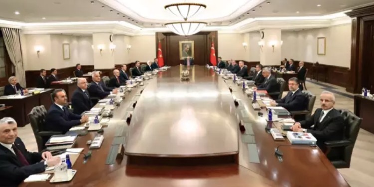 Türkiye Cumhurbaşkanlığı Kabinesi üyeleri KKTC’nin kuruluşunun 41. yılını kutladı