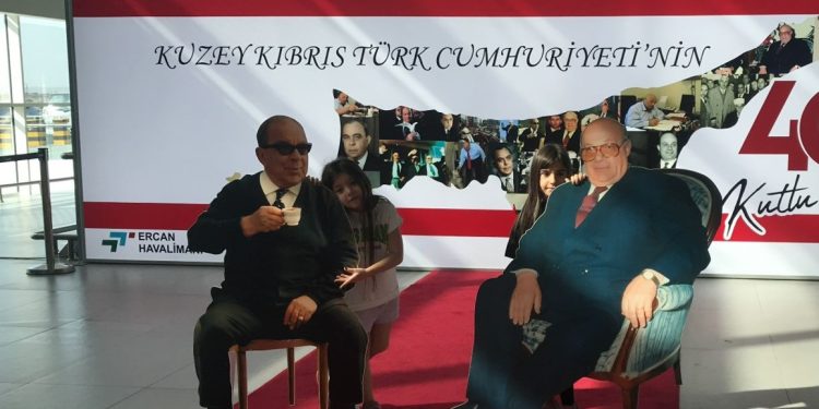 KKTC’nin 41. yıldönümü kutlamaları dolayısıyla Ercan Havalimanı’nda etkinlikler düzenleniyor