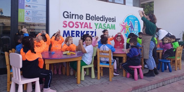 Girne Belediyesi ‘Çocuk Haklarının Sanat ile İfadesi’ etkinliği düzenledi