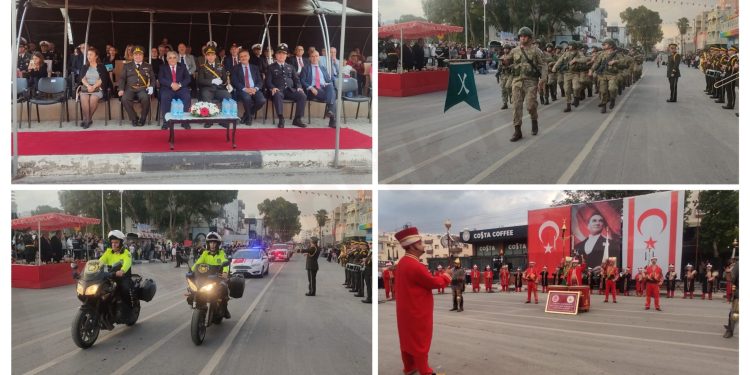 15 Kasım Cumhuriyet Bayramı Gazimağusa’da törenlerle kutlandı