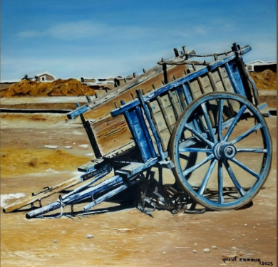 Yusuf Cannur’un ilk kişisel resim sergisi 12 Kasım Salı günü, İsmet Vehit Güney Sergi Salonu’nda açılacak