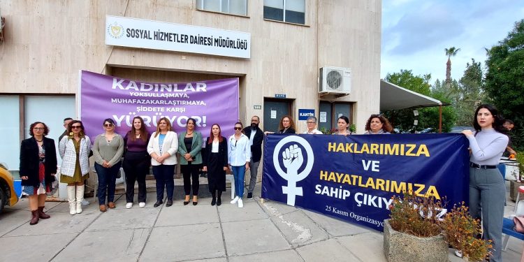 25 Kasım Organizasyon Komitesi, pazartesi günü yürüyüş düzenleyecek