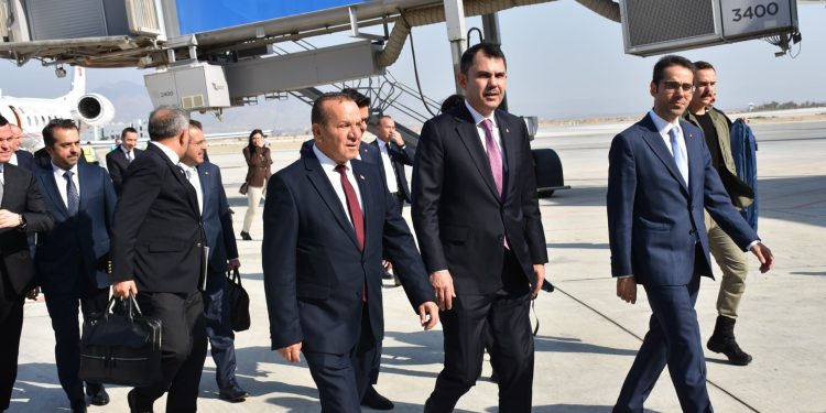 T.C. Çevre, Şehircilik ve İklim Değişikliği Bakanı Murat Kurum KKTC’ye geldi