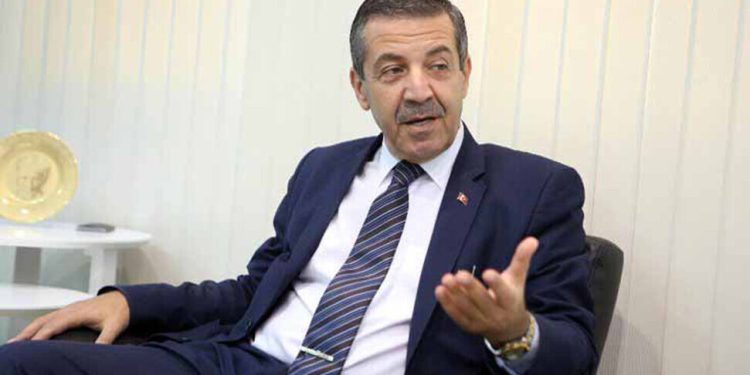 Dışişleri Bakanı Ertuğruloğlu: ”Türkiye Cumhuriyeti ile GKRY yetkilileri arasında yapılan herhangi bir görüşmenin resmi statüde olması mümkün değildir”