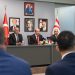 Cumhurbaşkanı Tatar, Kırgısiztan dönüşü Ercan’da basın toplantısı düzenledi
