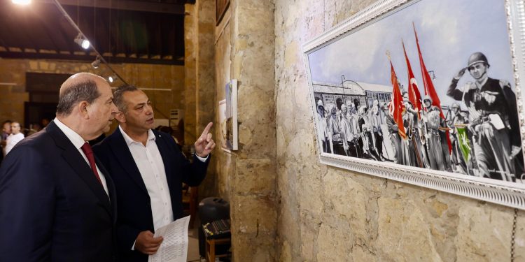 Cumhurbaşkanı Tatar, Yusuf Cannur’un kişisel sergisine katıldı