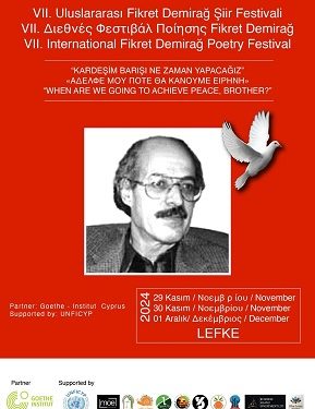 7’nci Uluslararası Fikret Demirağ Şiir Festivali cuma günü başlıyor