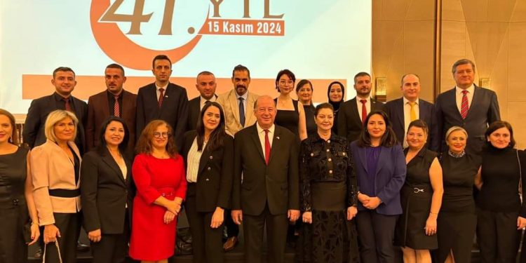 KKTC’nin 41. kuruluş yıldönümü İstanbul’da düzenlenen tören ve resepsiyonla kutlandı