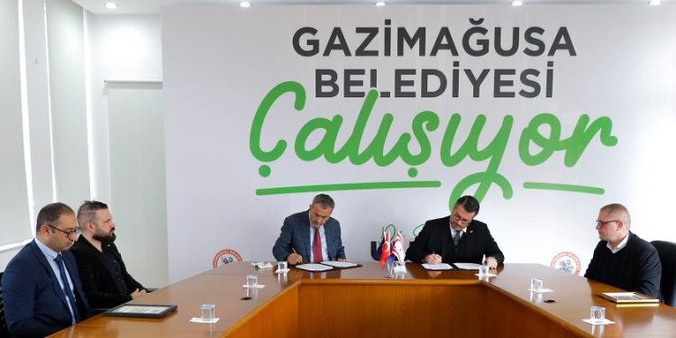 Gazimağusa Belediyesi ile Elektrik Mühendisleri Odası arasında iş birliği protokolü imzalandı