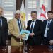 Özçınar, Kazakistan’dan gelen heyet ile bir araya geldi