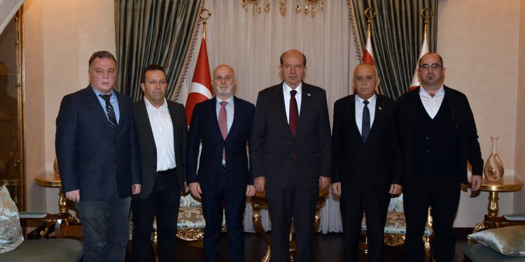 TAK Yönetim Kurulu Cumhurbaşkanı Tatar, Meclis Başkanı Öztürkler ve Başbakan Üstel’i ziyaret etti